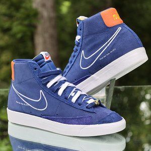 Nike Blazer Mid 77 First Use Deep Royal Blue Mens Size 10